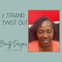 Flat Twist Updo