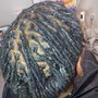 Smedium knotless braids