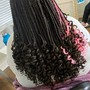 Kid’s Braids Medium Mid Back