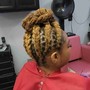 Inter-locking of locs