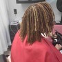 Inter-locking of locs