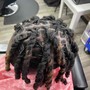 Loc curls