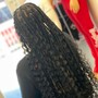 Bohemian Knotless Braids (Medium)