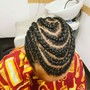 Wig braid down