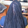 Knotless Braids Large 8-10 braids/ Hair Included