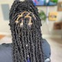 Retwist locs