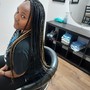 Medium Box Braids