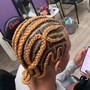 2 feed in braids