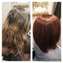 All over permanent color application