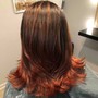 All over permanent color application