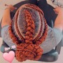 Crochet loose hair