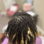 large box braids .