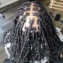 Full Goddess look (Boho braids ) W/Human Curls included