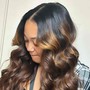 Virgin Hair Color on natural hair