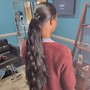 Sleek Braided ponytail