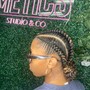 Kids Loc two strand twisting