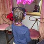 Kid's Natural Hair  Braided Style