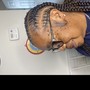 Small Knotless Braids