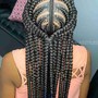 Box Braids, Braids, Cornrows, Ghana Braids, Crochet Braids, Goddess Braids, Individual Braids, Poetic Justice Braids, Tree Braids, Yarn Braids, Dreadlocks, Loc Maintenance, Loc Style