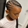 Smaller Cornrow /Braids Add on (kids)