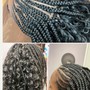 Cornrows- no hair added