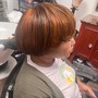 Wig sh-cut  re-shaped &amp; styled