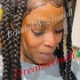 Natural Flexi Rods, Spiral Set, Takedown, Transitioning Cut, Hot Oil Treatment