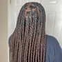 Large Knotless Braids