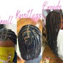 CRISSCROSS braided ponytail