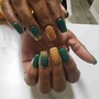 Nail Art (2 fingers designs)