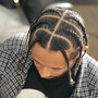 Men’s 2 braids (high top only)