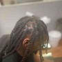 Locs Retwist Pass shoulder length