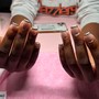 acrylic toe application