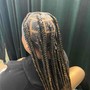 Cornrows with designs ( Top only)