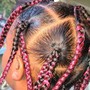 Natural Cornrows style