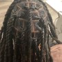 Mens straight back 8-10 Braids