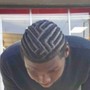 Men's Braids wit Natural hair