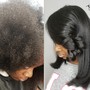 Silk Press Natural Hair