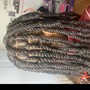 Small Knotless Braids