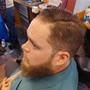 Men's haircut and beard