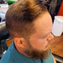 Men's haircut and beard