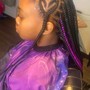 Kids natural braids