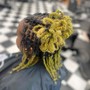 Loc Maintenance  (ear to shoulder length)