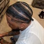 Men Braids (Hair added) hair included