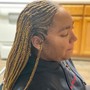 Large boho Knotless Braids