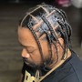 Mens Box Braids