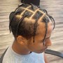 Men Braids/Twist  Full Head with Wash