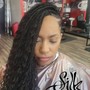 Silk Press Relaxed Hair