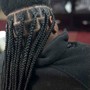 Med/large Knotless box Braids