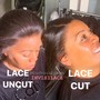 5 by 5 Invisilace Closure Sew In w/ 3 bundles of Raw Cambodian hair included